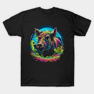 Wild Boar Earth Day T-Shirt